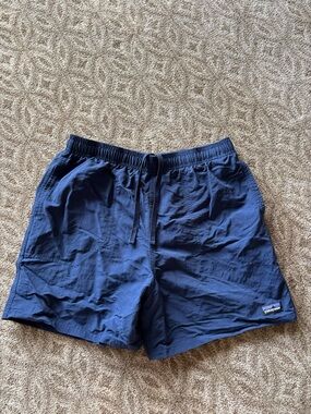 Patagonia (baggies) Kids Swim Shorts Navy Blue
